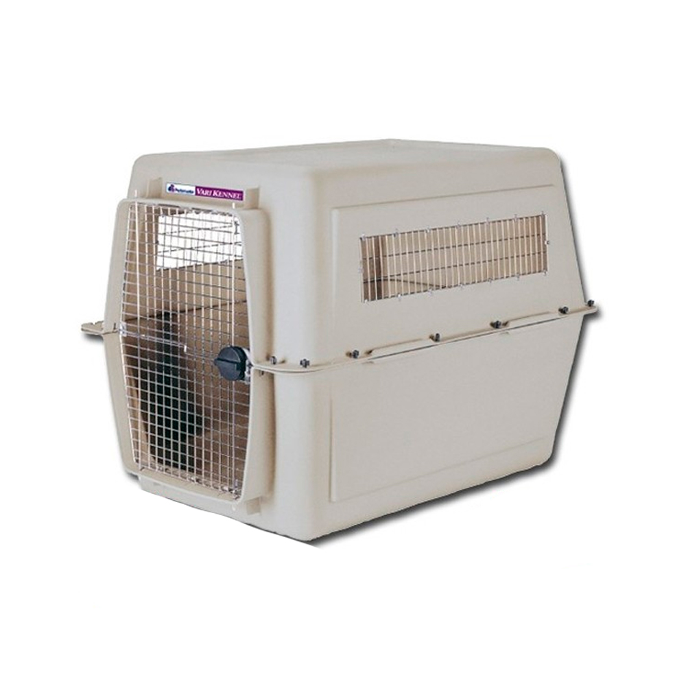 Transportador Vari Kennel U. Fashion Negro Crema Petmate XXL SuperVet