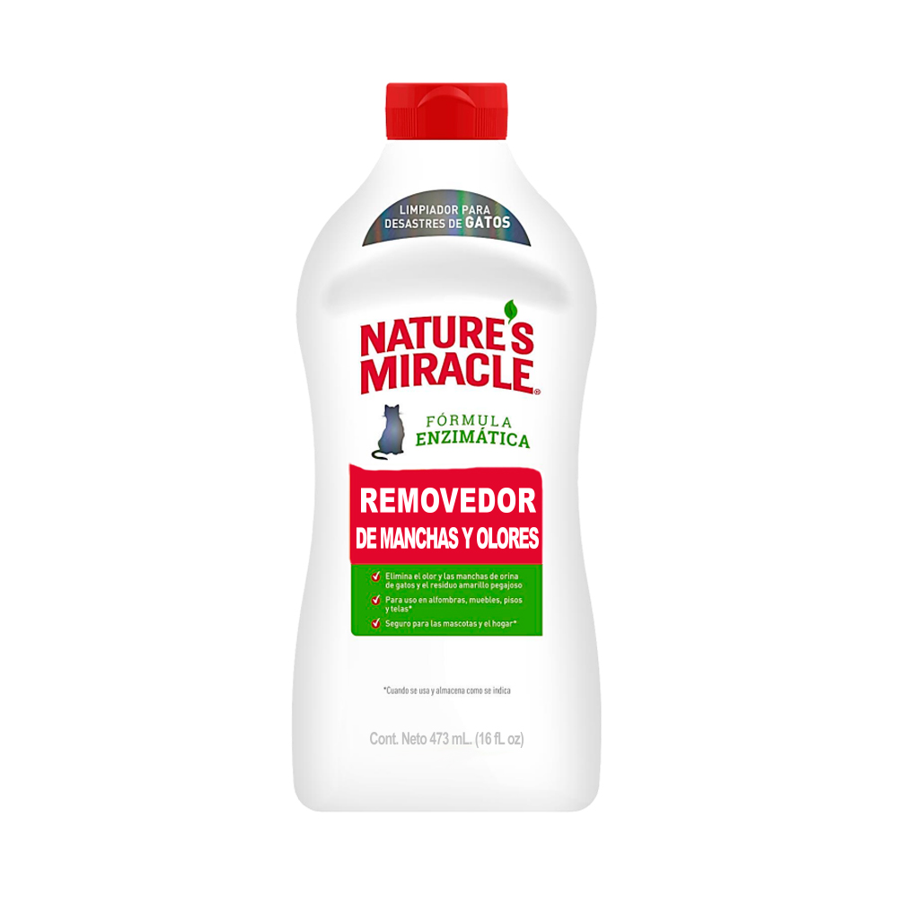 Removedor de Manchas y Olores Nature Miracle 473 ml SuperVet